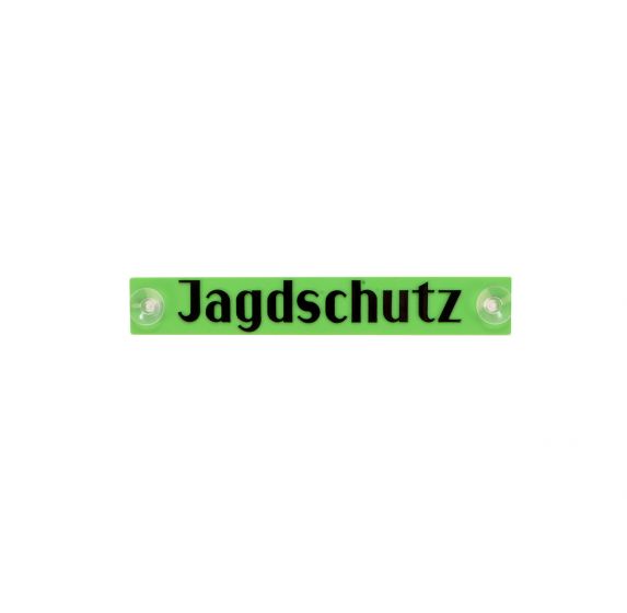 Fritzmann Kunststoff-Schild Jagdschutz